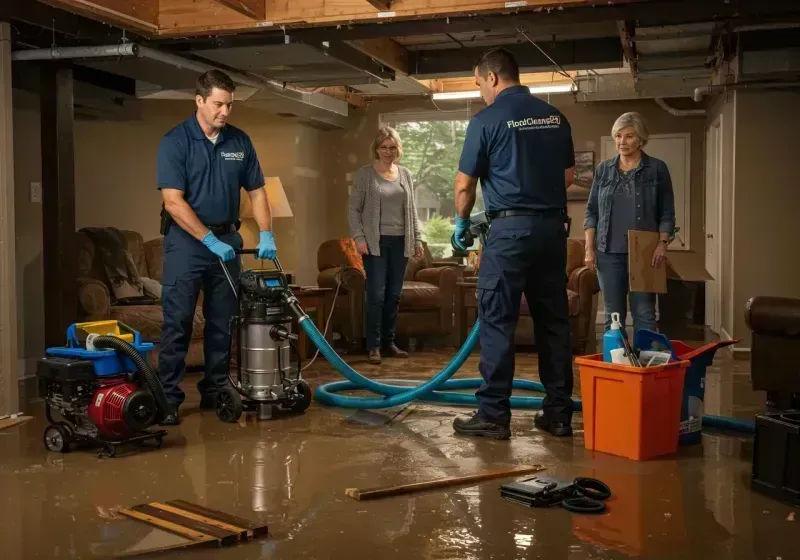 Basement Water Extraction and Removal Techniques process in Conroe, TX